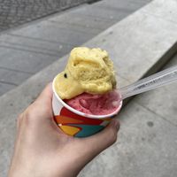   at Gelatopia in Porto