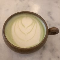 Erg goede en mooie matcha   at Mica Coffeebar in Haarlem