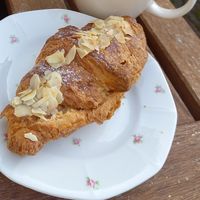 Croissant to go 💛 at Mica Coffeebar in Haarlem