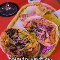 El Vegano at Papi's Tacos in Central Singapore