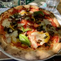 Pizza Ortolana  at Pizzeria Donna Stella in Amalfi