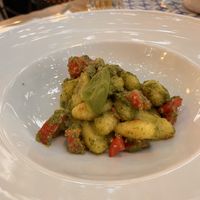 Vegan pesto gnocchi   at Pizzeria Donna Stella in Amalfi