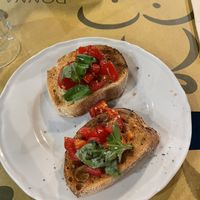 Bruschetta  at Pizzeria Donna Stella in Amalfi