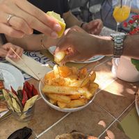 Lemon fries  at Pizzeria Donna Stella in Amalfi