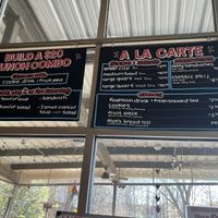 Menu  at Souper Jenny in Roswell