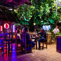 inside at Lost World Restaurant in Lanzarote