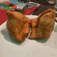 Tasty samosas  at Mero Buddha Nepali Kitchen in Muenster