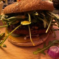 Beyond Meat Burger at Oscar's in Bad Sackingen