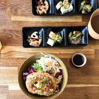 Veggie Patty Set  at Momiji in Berlin