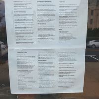 Menu at The Wild Feast Cafe in Rockville Centre