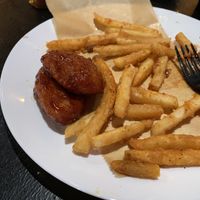 Vegan wings at Trend Urban Cafe!  at Trend Urban Cafe in Stone Mountain