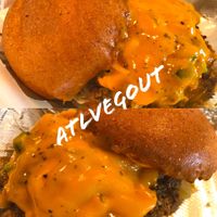Trendy mess (impossible burger) at Trend Urban Cafe in Stone Mountain