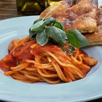 Spaghetti pomodoro   at Hippo in Los Angeles