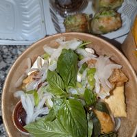 Vegetables at Phosome in Toronto