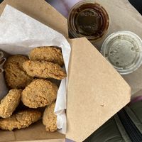 Wingalings! Absolutely delicious. at Odd Burger in Toronto