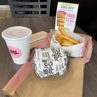   at Odd Burger in Toronto