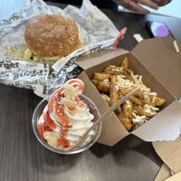   at Odd Burger in Toronto