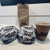   at Odd Burger in Toronto
