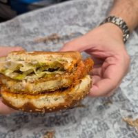 Buffalo Chickun at Odd Burger in Toronto