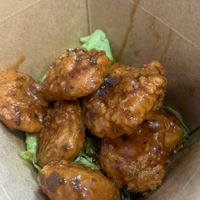 Wings (Korean seasame) at Odd Burger in Toronto
