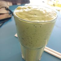 All greens smoothie at Plant Cafe in Cape Town