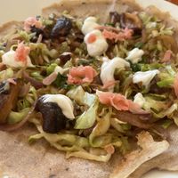 Okonomiyaki  at Plant Cafe in Cape Town