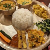 Vegetal set at Yak & Yeti in Kyoto