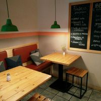 Upstairs at Menssana in Barcelona