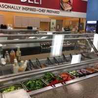 salad bar at Earth Origins Market in Ocala