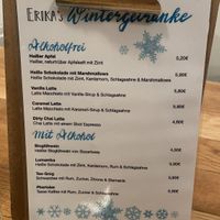Winterspecials  at Cafe Erika in Munich