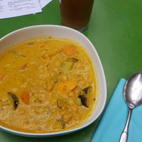 Vegan curry at Cafe Erika in Munich