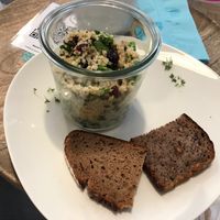 Quinoa Salat at Cafe Erika in Munich