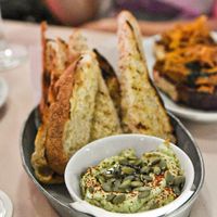 Avocado Hummus  at Cafe Roze in Nashville