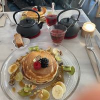 Vegan pancakes 🥞   at HART in Antwerpen