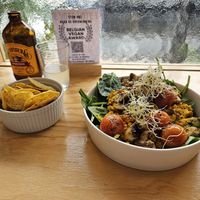 Tofu gerecht met nacho's at HART in Antwerpen