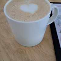 Chai latte at HART in Antwerpen