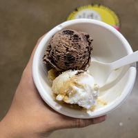 Cold brew and Texas   at Jeni's Ice Creams in Columbus