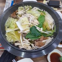  at Mushroom Shabu Shabu 버섯샤브샤브 in Seogwipo