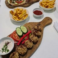 Food at Falafel en Hummus in The Hague
