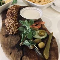 Falafel plate  at Falafel en Hummus in The Hague