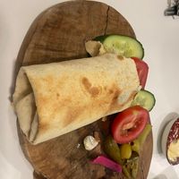 Special sandwich  at Falafel en Hummus in The Hague