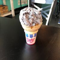 Cookie Monster!  at Bliss Scoop Shop in University Place