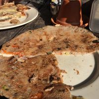 vegan vegetable pancake at Pannekoekenmolen De Graanhalm in Burgh-haamstede