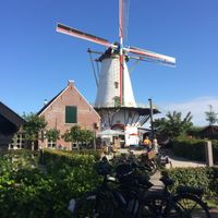 the mill at Pannekoekenmolen De Graanhalm in Burgh-haamstede