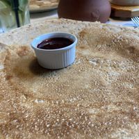Pancake with Jam ❤️ at Pannekoekenmolen De Graanhalm in Burgh-haamstede