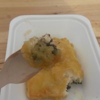 Vegan fish  at There's No Catch in Guisborough