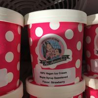 Large container  at Ms Amanda's Compassionate Ice Cream in Keene