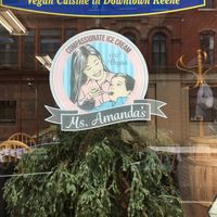 Sign at Ms Amanda's Compassionate Ice Cream in Keene