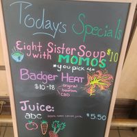 Specials at the HB at HungryBadger Cafe in Madison