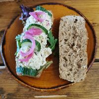 Tuna sandwich at De Ontdekking in Utrecht